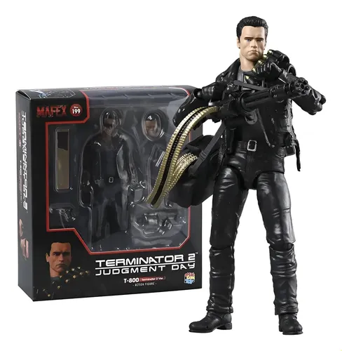 Figuras De Acción Mafex 199 Terminator 2 T-800 Arnold T2