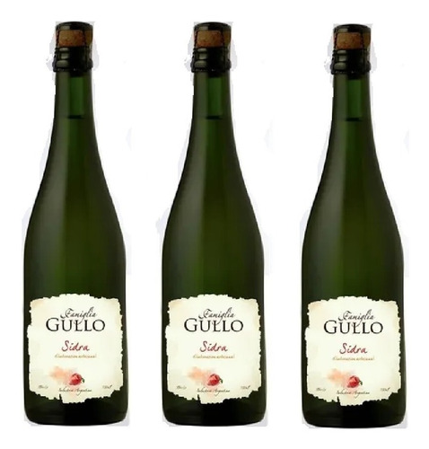 Sidra Gullo Artesanal 750 Ml Oferta X3