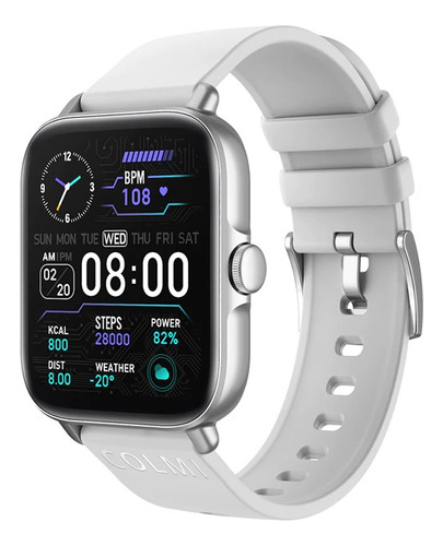 Smartwatch Colmi P28plus Silicona Tactil Llamadas Full Hd   