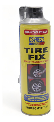 Inflador Y Vulcanizador De Llantas En 45seg. Tire Fix 475ml 