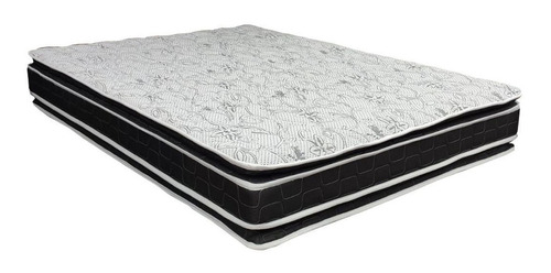 Colchon 2 Plazas D60 Doble Pillow Espuma Alta Densidad Delta