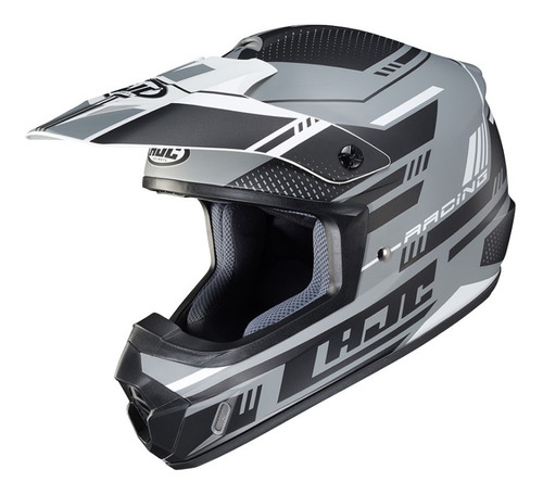 Hjc Casco Moto Cs-mx2 Trax Mc5sf Gris Mate Motocross