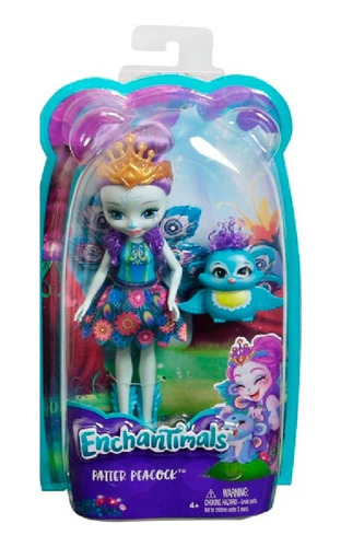 Enchantimals Patter Peacook & Flap 7010 Mattel