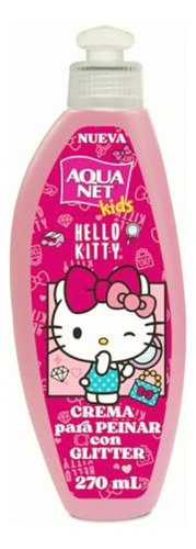 Aqua Net Crema Para Peinar Hello Kitty 270 Ml