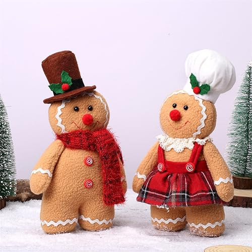 Peluche De Jengibre, Muñeco De Peluche De Navidad, Muñeco De