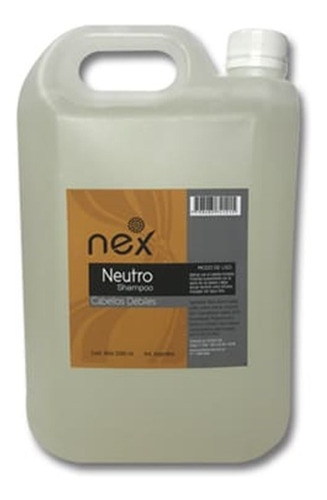 Shampoo Neutro Ph 7 X 2000 Cc - Nex