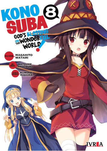 Konosuba! 08 - Manga - Ivrea - Viducomics 