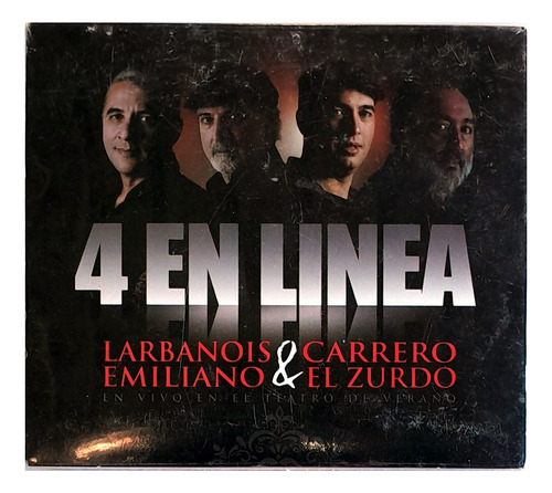 Cd 4 En Linea Larbanois Carrero Zurdo Emi  Sellado Nuevo Oka