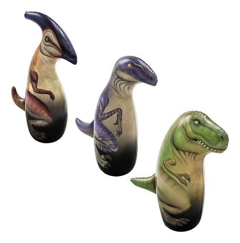 Porfiado Inflable Dinosaurios Para Niños 96cm