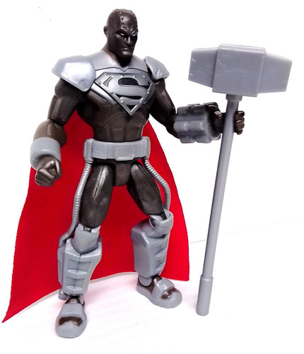 Steel Superman Figura Dc Universe Classics Total Héroes 6 (Usado)