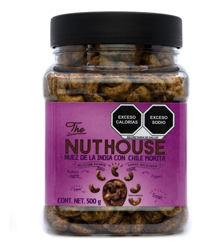 The Nut House - Nuez De La India Morita - Vitrolero 500g