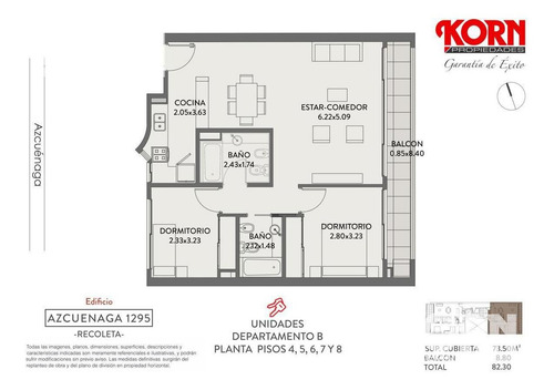Imagen 15 de 30 de Departamento / Semipiso En Venta De 3 Ambientes A Estrenar En Recoleta
