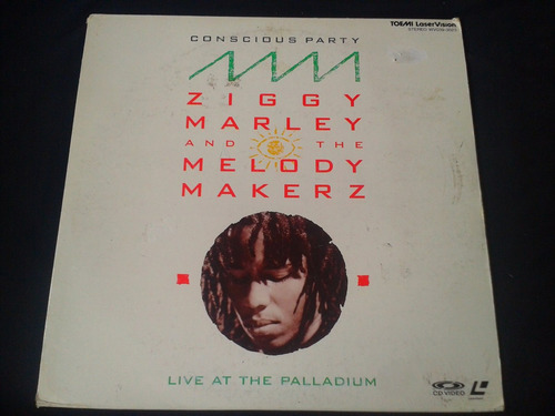 Laser Disc Ziggy And Marley And The Melody Makerz Live