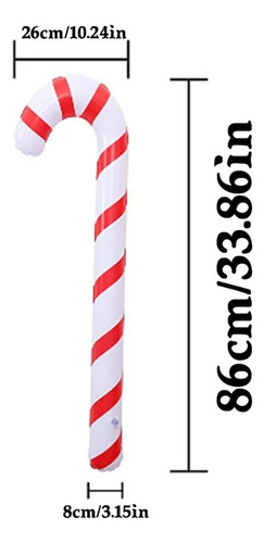 Decoración De Globos Inflables De Navidad En Forma De V, 5 P