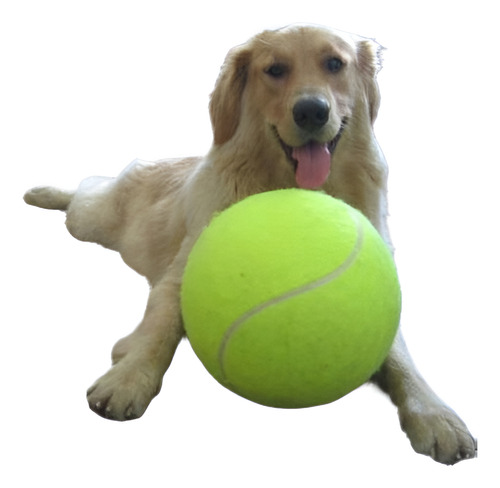 Nuevo Gran Gigante Mascota Perro Cachorro Tenis Bola Lanzado