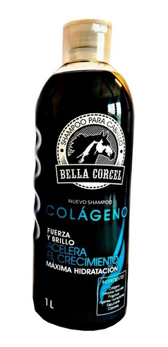 Shampoo Cola De Caballo Uso Humano Bella Corcel 1 Lt + /sa