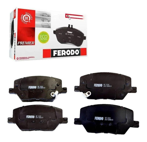 Pastillas Freno Ferodo Ceramic Fiat: 500 X 1.4-1.6-2.0-2.4d