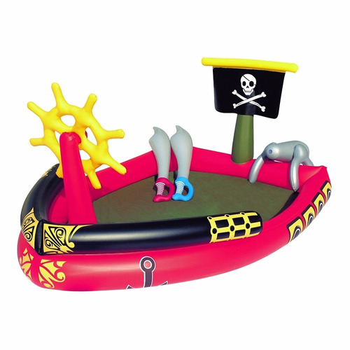 Pileta Pelotero Inflable Barco Pirata Bestway 53041