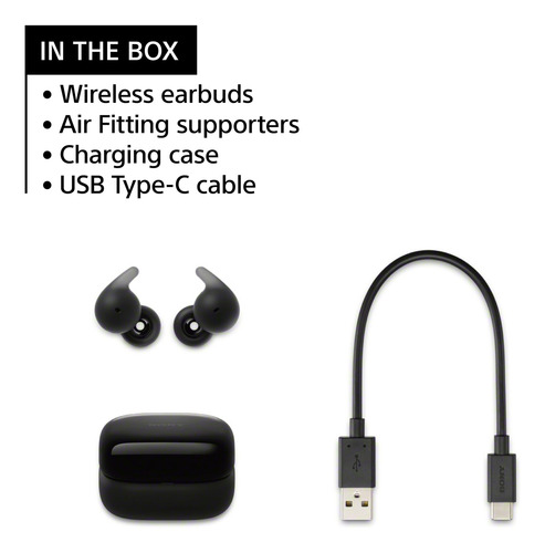 Auriculares Truly Wireless Sony Linkbuds Open Black