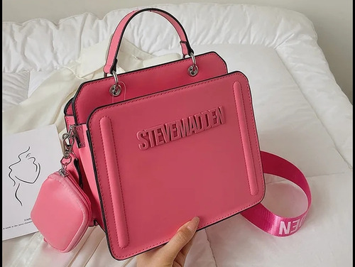 Bolso Steve Madden Bandolera Rosa 