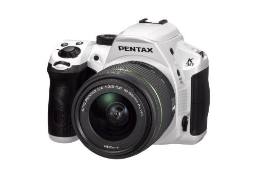 Camara Digital Pentax K-30 Lens Kit White W Da 18-55wr Weath