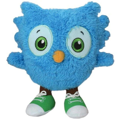 Peluche De Lechuza Azul 8 Pulgadas 