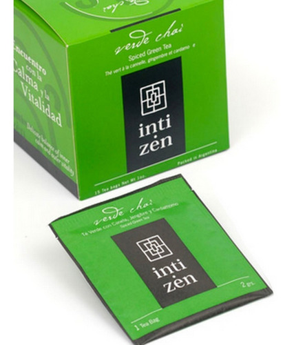 Te Nti Zen-te Verde Chai- X 15 Saquitos.-