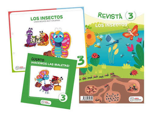 Insectos 5años Ei 19 Unos Bichos Muy Viajeros - Edebe, O...