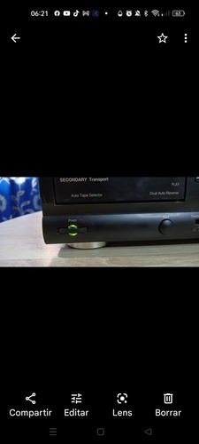 Deck De Cassettes Harman Kardon Dc520 (Usado)