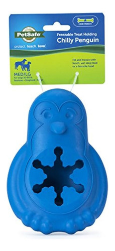 Petsafe Bb-penguin-ml Chilly Penguin Treat Holding Dog Toy, 