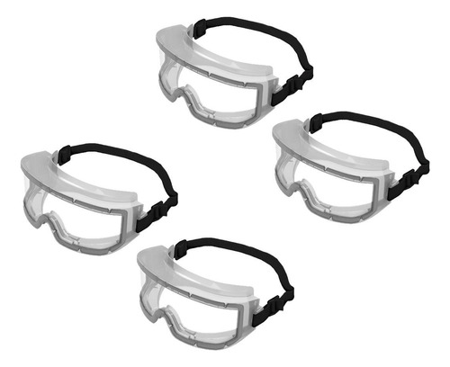 Kit de 4 gafas de protección Epi Wide Vision Euro Clear Vision