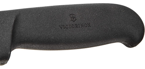 Cuchillo Victorinox® Torreón Alemán Línea Fibrox, 18cm Color Negro/acero