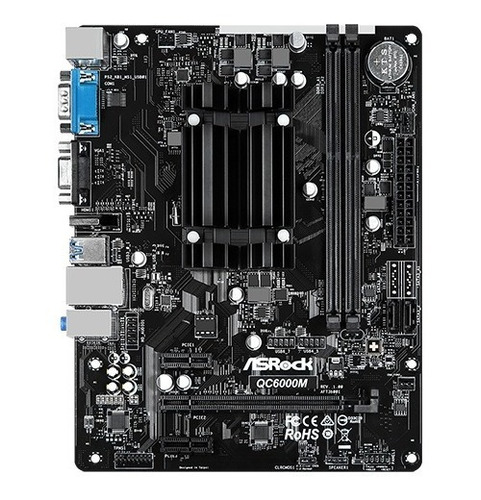 Imagen 3 de 6 de Pc Armada Asrock Qc6000m Amd Quad Core Integrado 8gb Ssd240