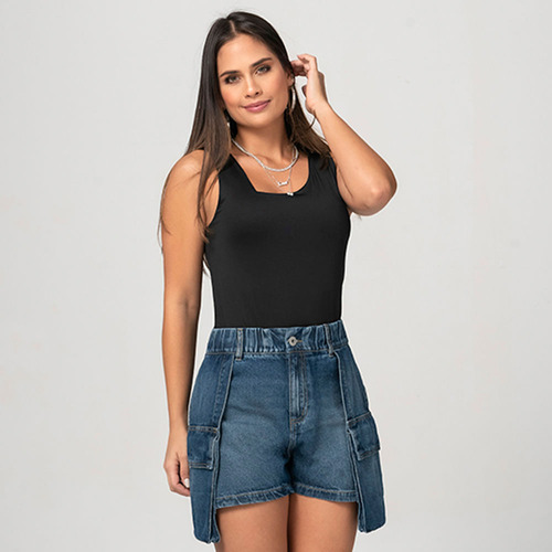 Blusa Truccos Jeans Mujer B03033582 Negro