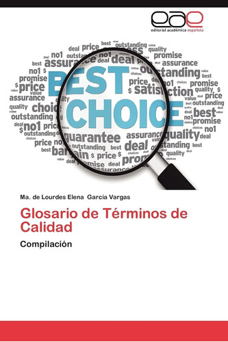 Libro: Glosario De Términos De Calidad: Compilación (spanish