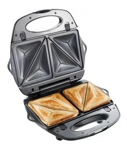 Sandwichera Wafflera Tfal Sw610052 Negro