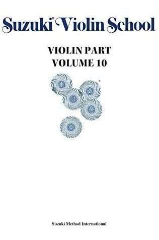 Libro: Suzuki Violin School, Vol 10: Parte Del Violín