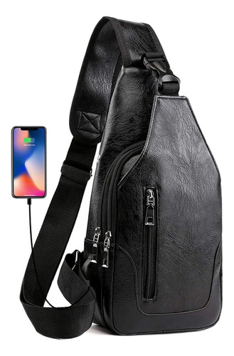 Bandolera Seoky Rop Para Hombre, Bolsa De Hombro Antirrobo