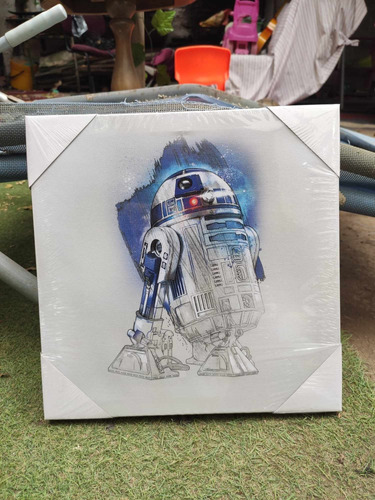 Cuadro Canvas 30x30cm Star Wars 