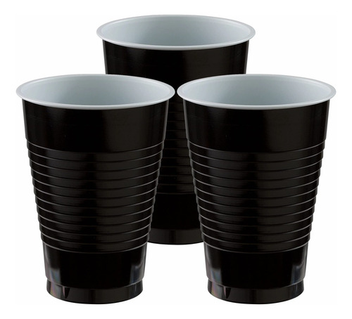 Vaso De Plástico Desechable 12oz Granmark - 80 Piezas