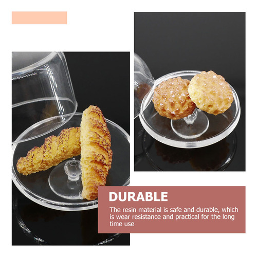 12 Piezas De Accesorios Realistas Para Decoración De Pan En