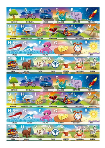 Jogo Alfabeto Do A Ao Z 03942 - Grow