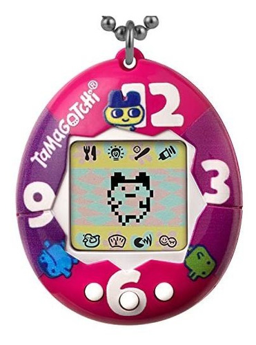 Juguete Tamagotchi Mascota Virtual Diseño Reloj Morado