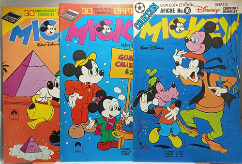 Promoción - 3 - Cómics - Antigüos - Revista Mickey