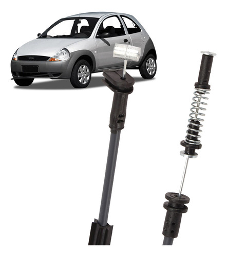 Cabo Abertura Fechadura Porta Esquerda Ford Ka 1997 1998