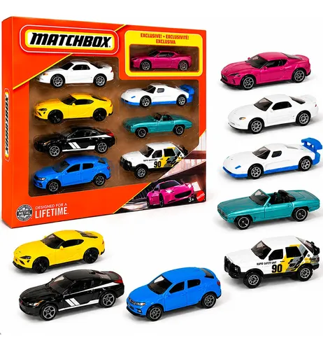 Kit 8 Carrinhos Matchbox Mattel Originais Colecionável | MercadoLivre