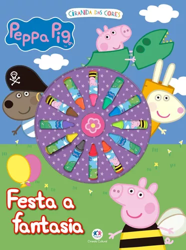 Livro 365 Desenhos Para Colorir Peppa Pig