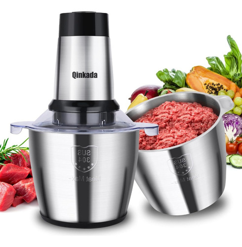 Picador Y Moledor De Carne 3 Velocidades, Acero Inoxidable