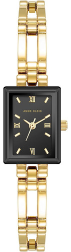 Reloj Para Mujer Anne Klein, Metal, Analógico, Dorado