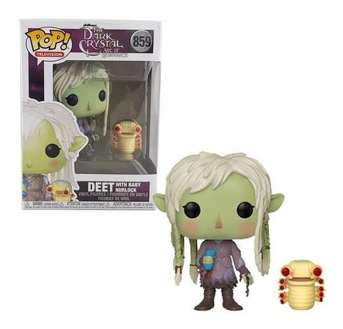 Figura Funko Pop Tv Dark Crystal - Deet 859 Original Educand